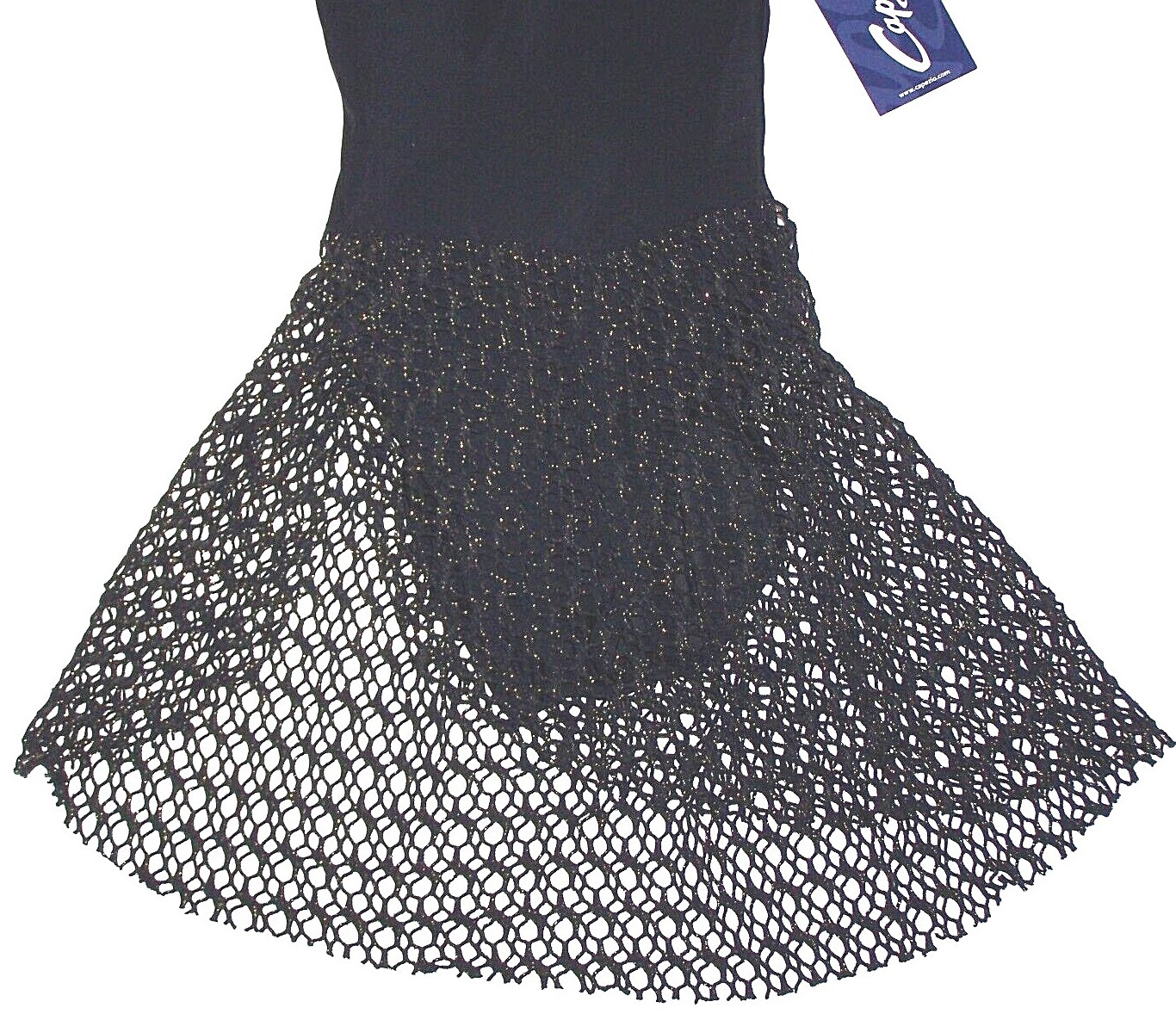 Capezio Camisole Dress Jacquard Skirt Leotard Bodysuit 10188 Black New Nwt Women