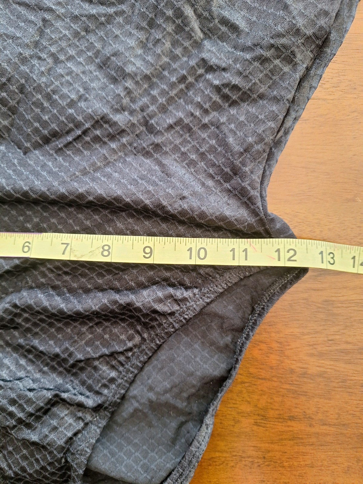 Vintage Softouch Leotard excellent Antron Nylon Spandex black S