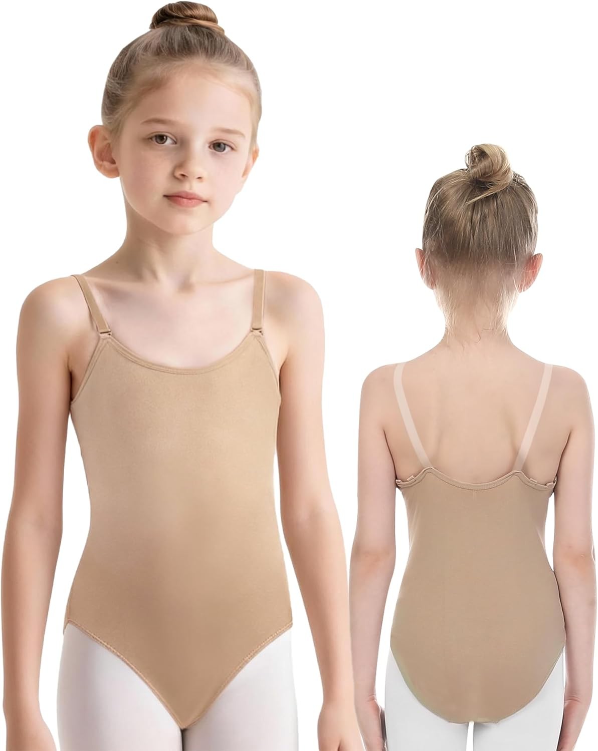 iMucci Professional Leotards for Girls Nude Leotard Small, Child-nude