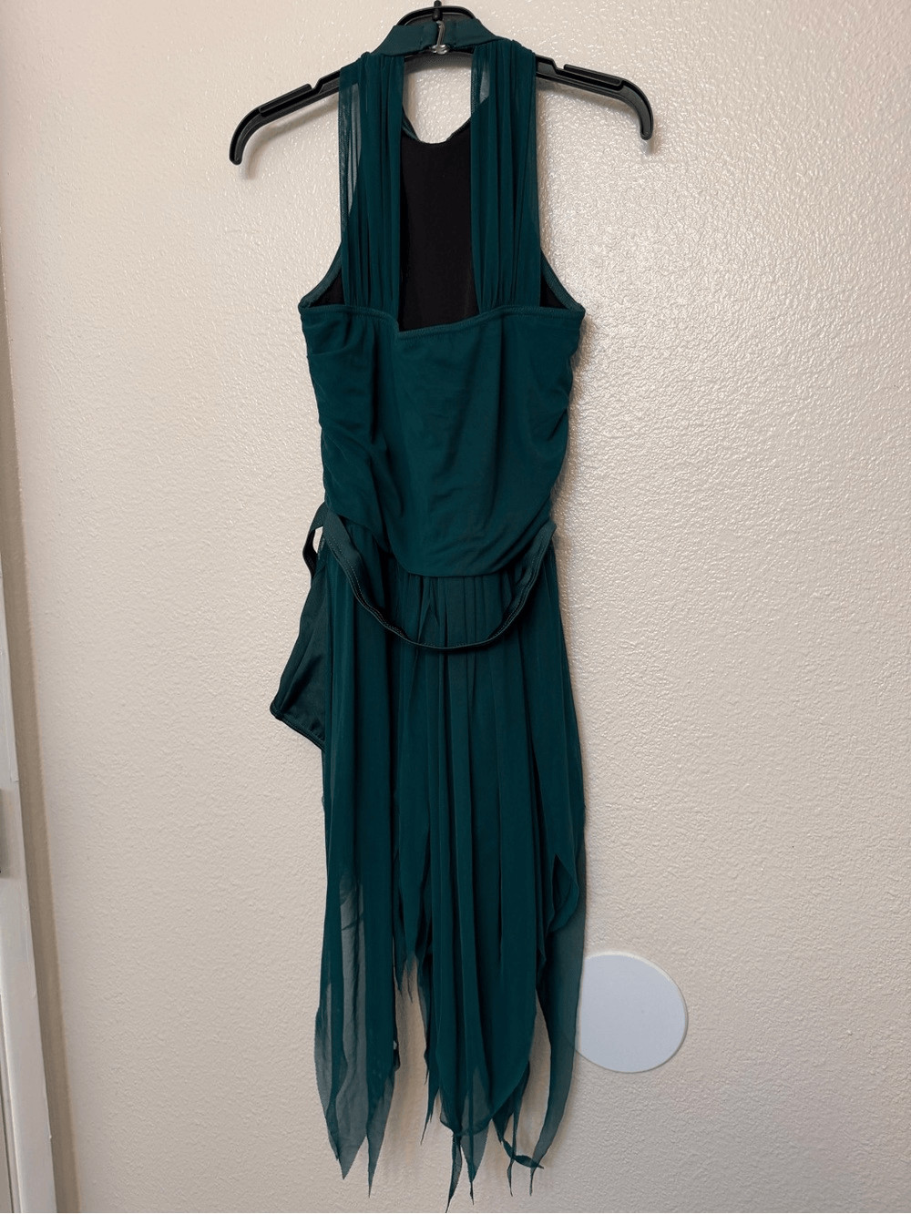 Weissman dance costume dark green Lyrical The Leaving Song 13083 MA-Medium adult