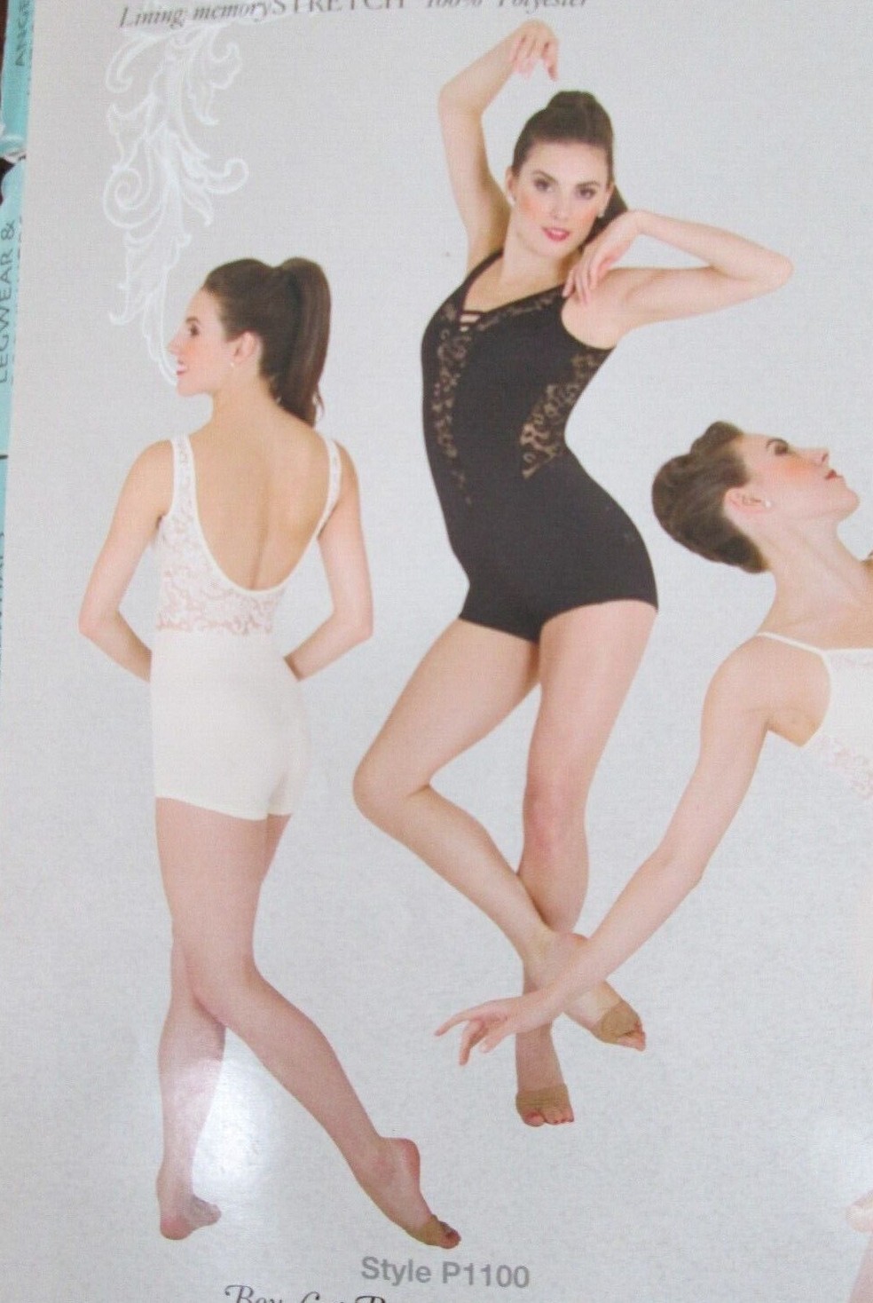 Leotard New Body Wrappers Womens SA MA LA Biketard Black Dance Ballet Costume