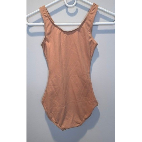 Capezio Team Basics Tank Leotard XS Light Suntan Nude TB142 Womens Dancewear NEW