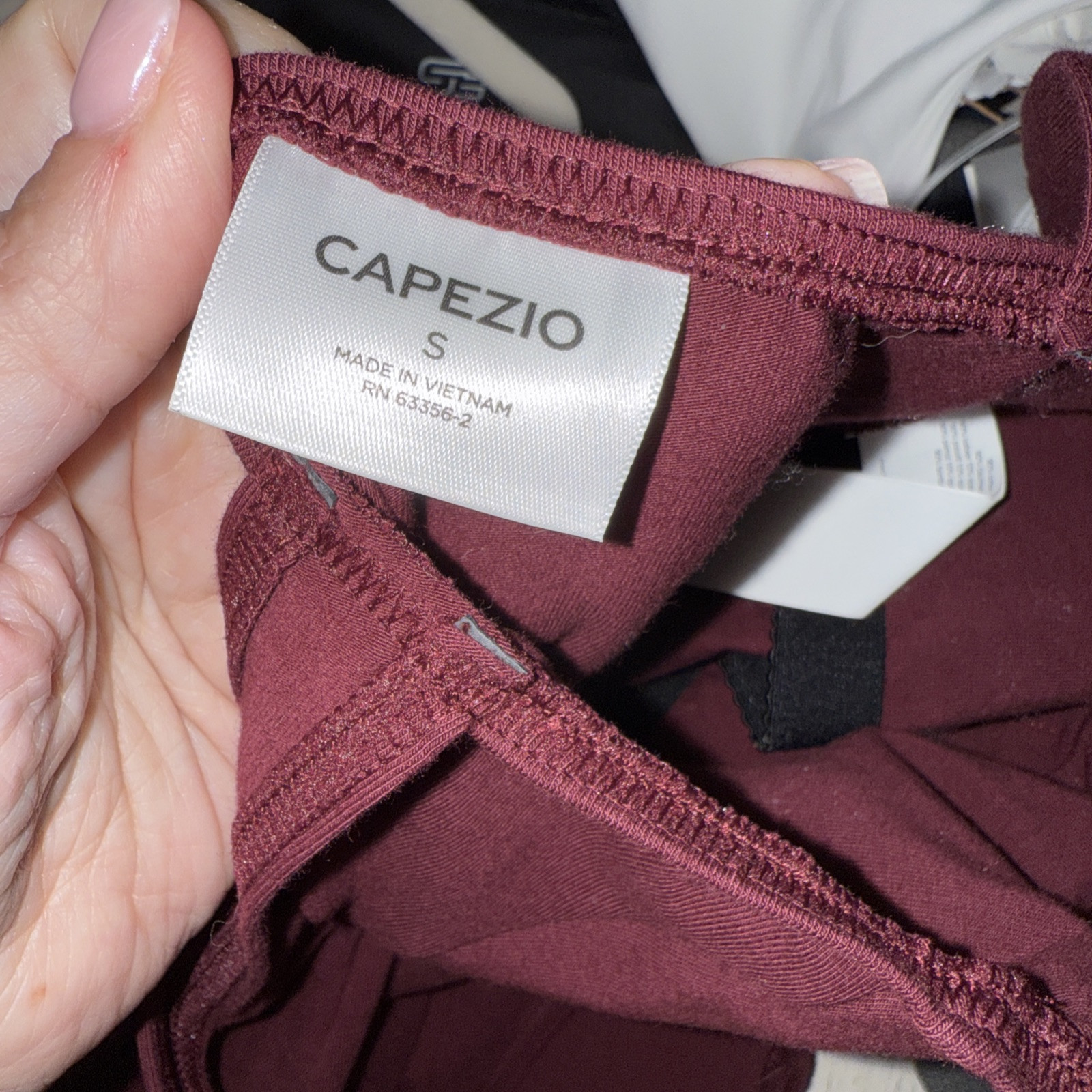Capezio Women’s Princess Tank Leotard Burgundy Small NWT