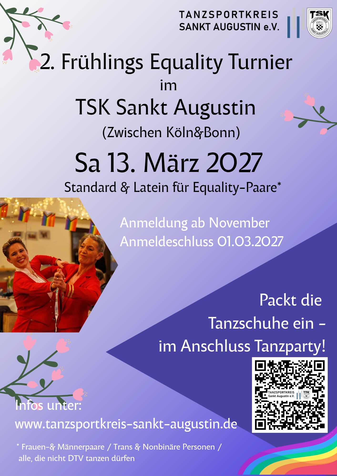 Flyer: 2. Frühlings Equality Turnier