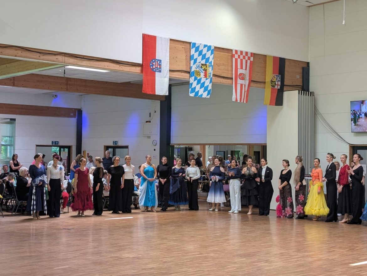 Startende bei der 21. Deutschen Meisterschaft in Darmstadt